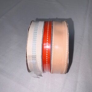 Hearth Hand Magnolia Fabric Ribbon Set 3 Ribbons 7/8in 5yd 1 Ribbon 3/8in 5yd